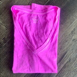 J Crew v neck t-shirt, size small